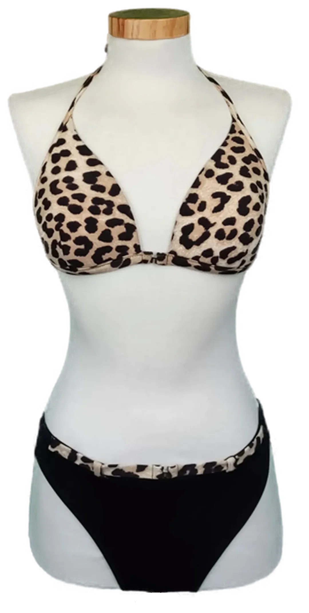 Showclip Damenbikini schwarz/Leoprint Gr. M (OVP) - Bild 1