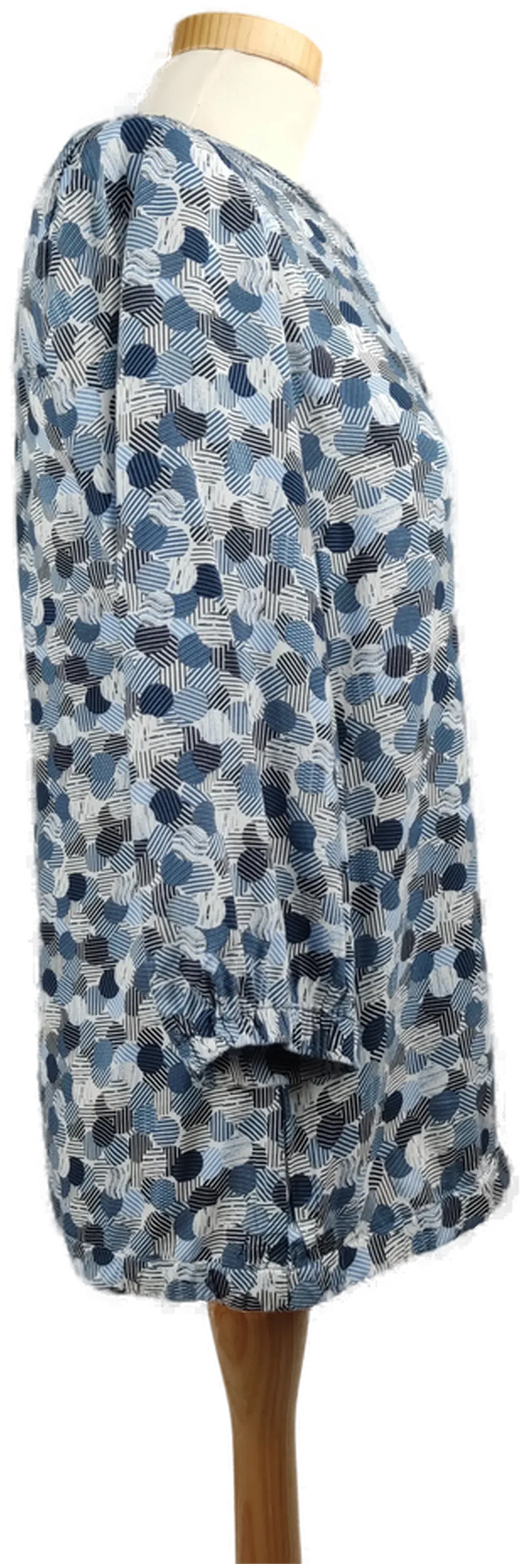 Cecil Damenbluse blua gemustert - XS/34 – Bild 3