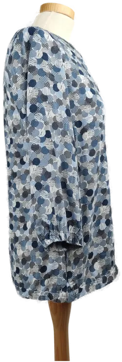 Cecil Damenbluse blua gemustert - XS/34 - Bild 3