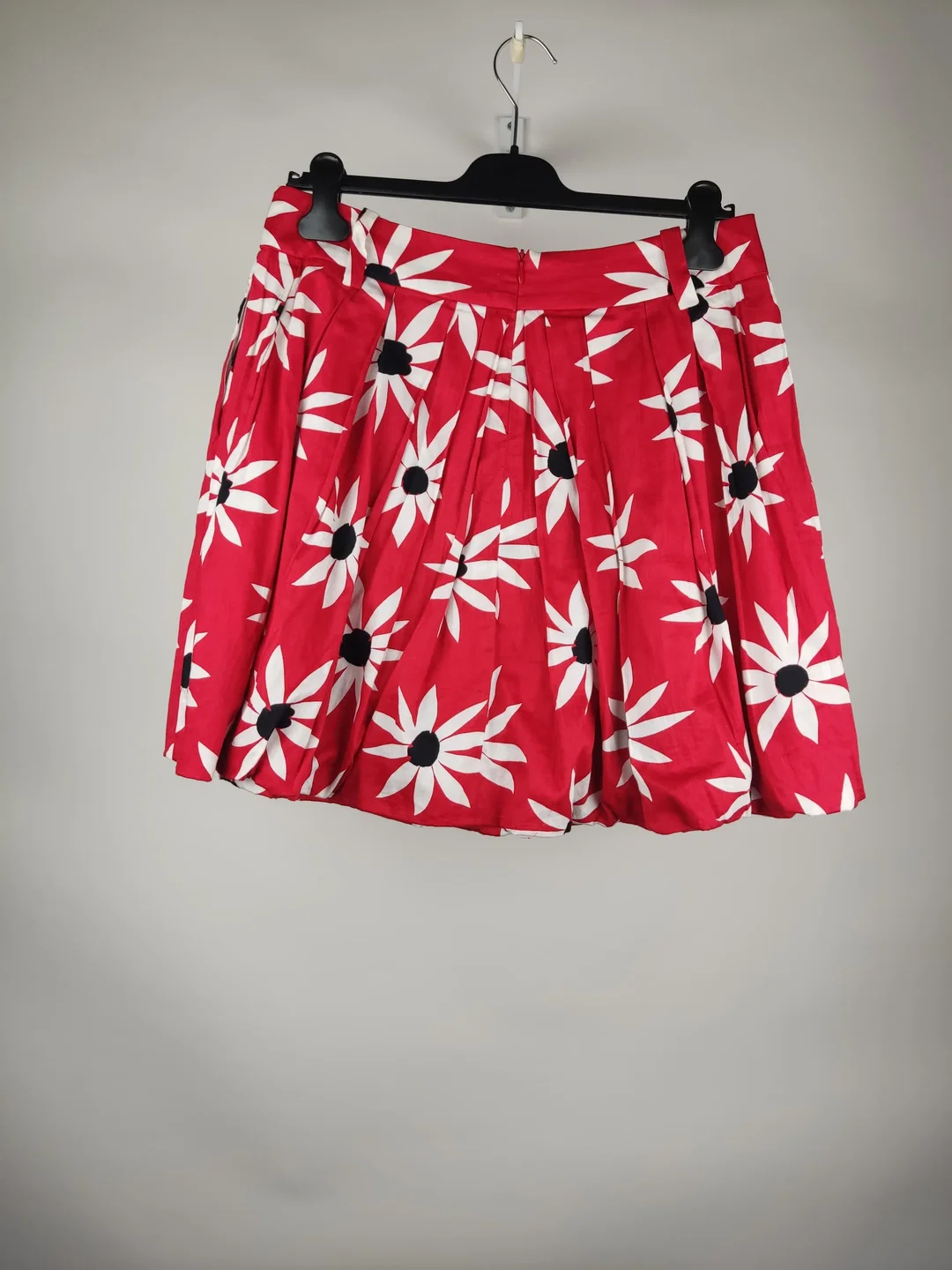 Mango Damen Sommerrock mini  rot geblümt - 40/L – Bild 2