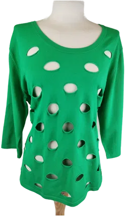 DORIS STREICH by FLAMM Damen Pullover Grün - XL/42  - Bild 1