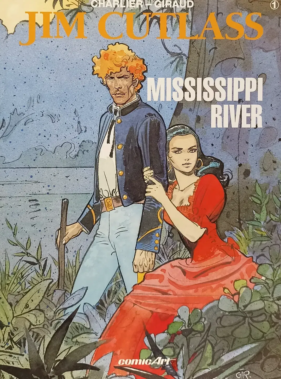 Comic Art Jim Cutlass - Mississippi River Band 1 - Bild 1