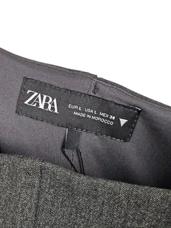 ZARA Damen Minikleid, grau - Gr. L / 40 – Vorschau 4