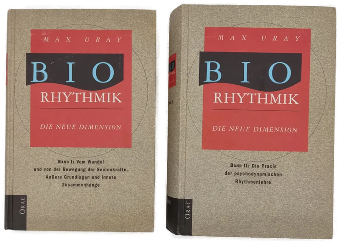 Biorhytmik: Die neue Dimension. Band I+ Band II, - Max Uray - Bild 1