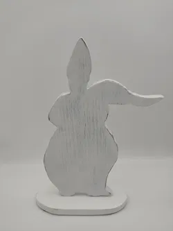 Holz-Osterhasen Schabby Chic - Bild 3