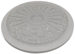 Edle Bleikristall Tortenplatte D/32 cm - Bild 2