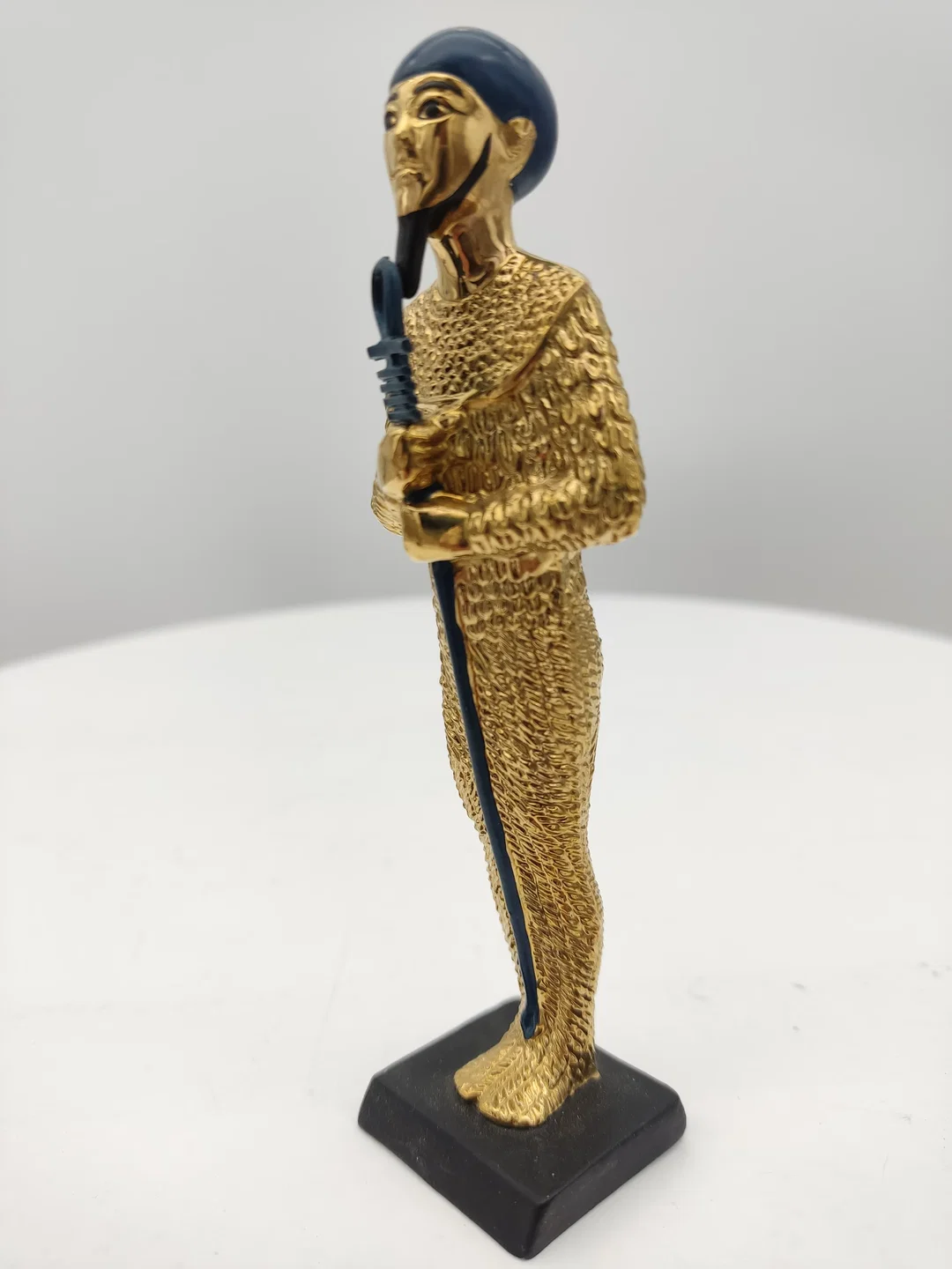 Goldener Ptah Porzellan & Zertifikat von Franklin Mint | Limitierte Rarität – Bild 7