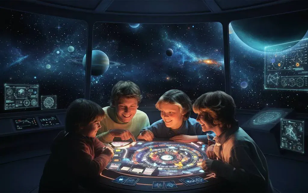 „Spiel des Wissens – MB Spiele, ab 10 Jahren, Komplett mit Spielfeld, Karten und Figuren (Vintage, ca. 1980er)“ - Bild 1