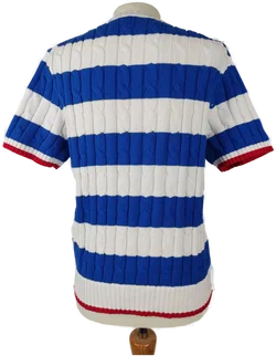 Polo Ralph Lauren Kurzarm Strickpullover Gestreift | Wie Neu Größe M/38 – Vorschau 2