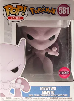 Funko Pop! Pokémon #581 – Mewtu (Flocked) – Sammlerfigur - Bild 3