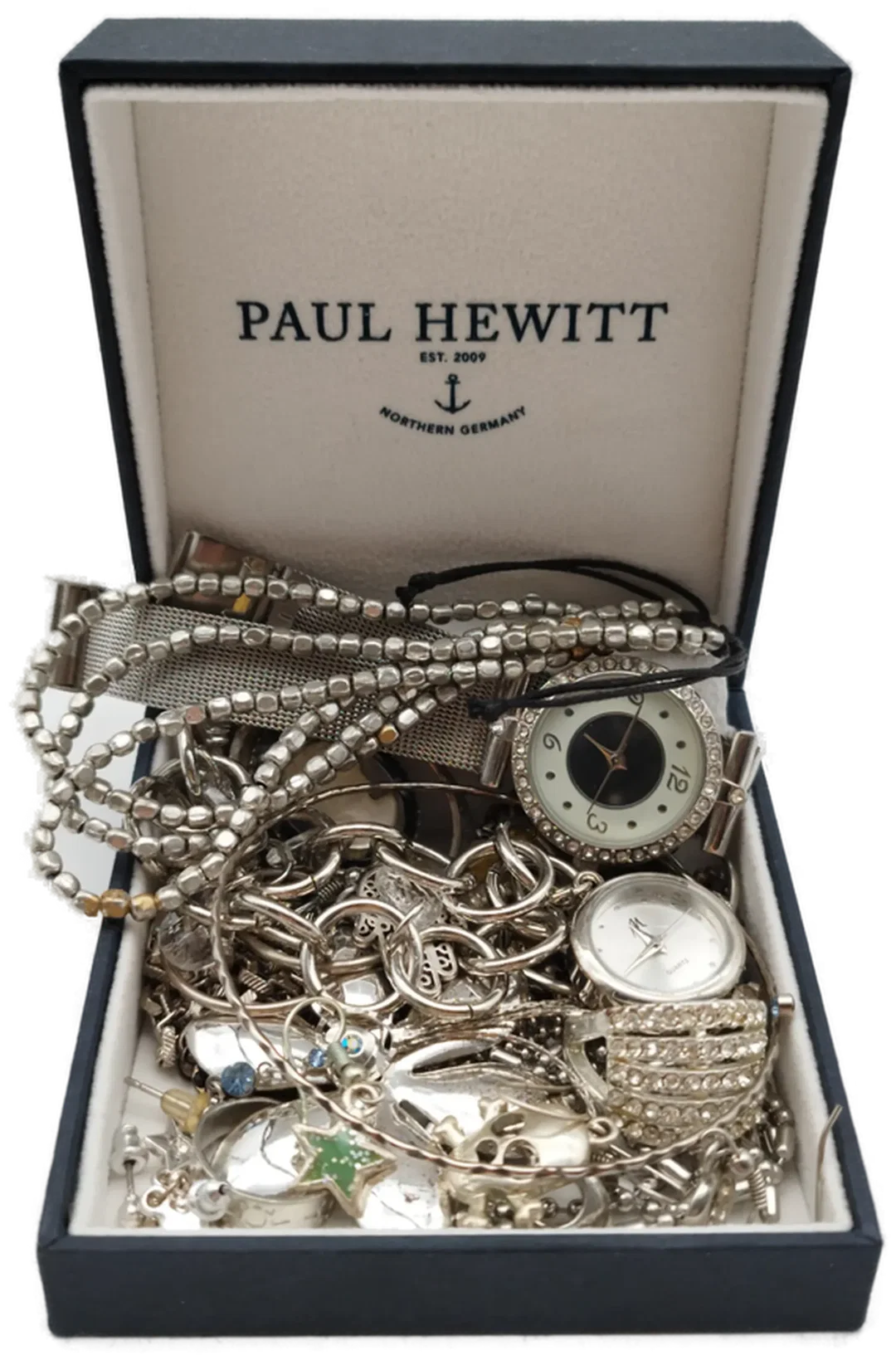 MYSTERY Modeschmuck Set - Silberfarbener Schmuck - Bild 1