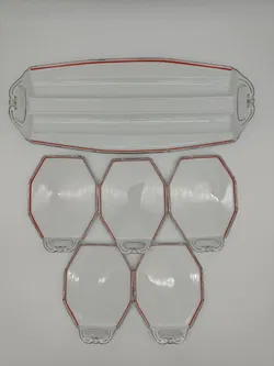 Epiag-Rapser - Vorlegeplatte & 5 kleine Vorlegeteller - Bild 2