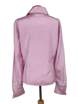 Vintage Tuzzi Damen Bluse, rosa - Gr. XL  - Bild 3