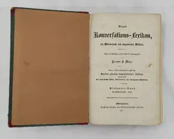 Buch - Mayers Konversations Lexikon - 1871 - Bild 2