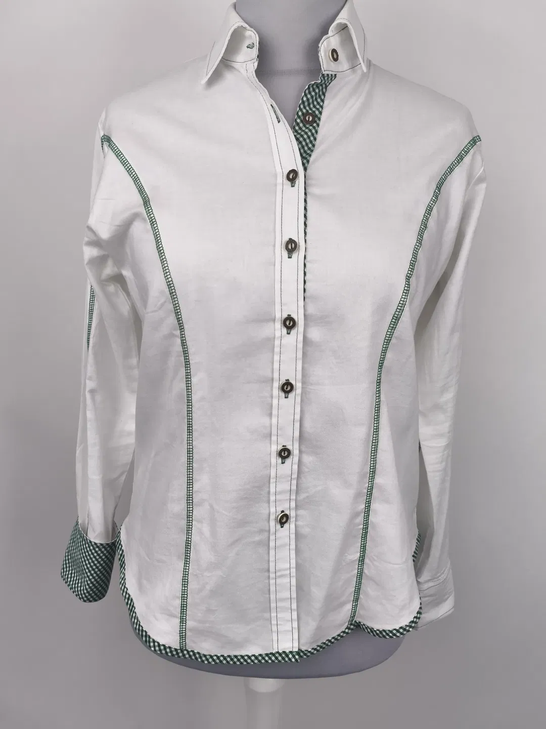 Alpin de luxe Damen Trachtenbluse Gr. M 38/40 - Bild 4