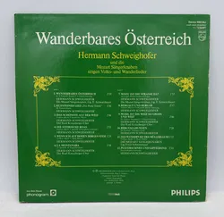 Langspielplatte - Hermann Schweighofer - Wanderbares Österreich - Bild 2