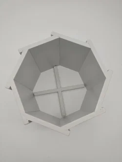 Blumenübertopf Oktagon - Bild 2