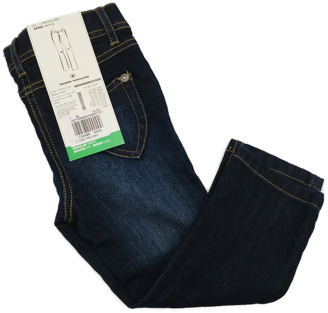 Tom Tailor Kinder-Jeanshosen - Gr. 92 / 70% Baumwolle - Bild 4