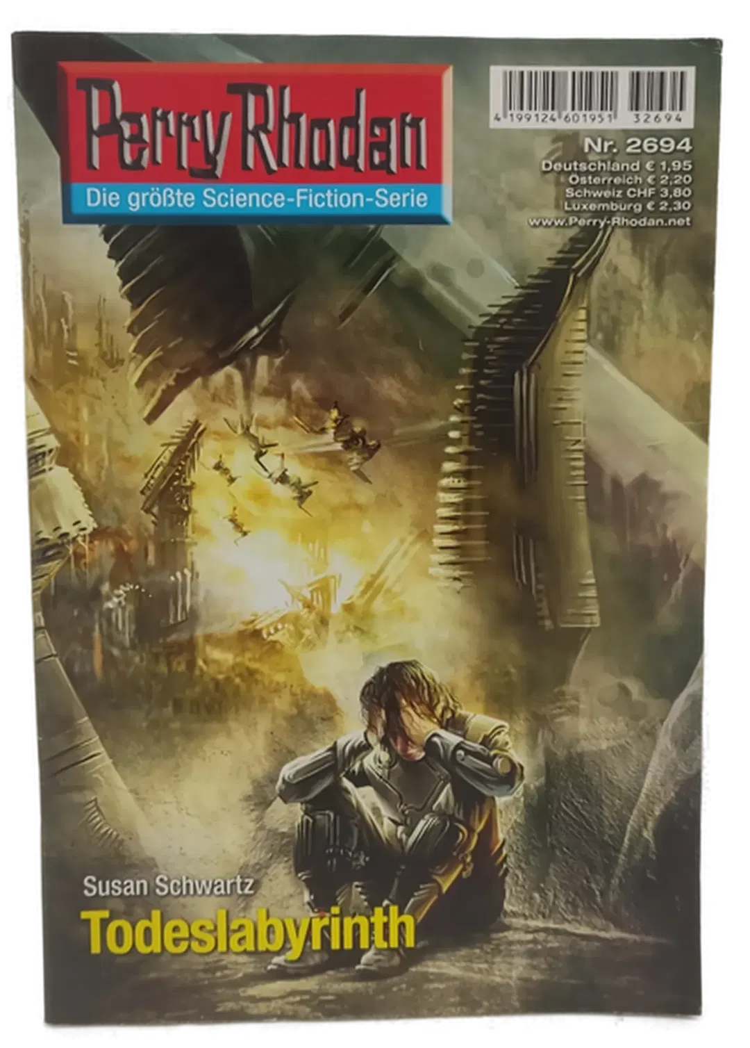 Romanheft Perry Rhodan Todeslabyrinth Erstauflage Nr.2694 - Bild 2
