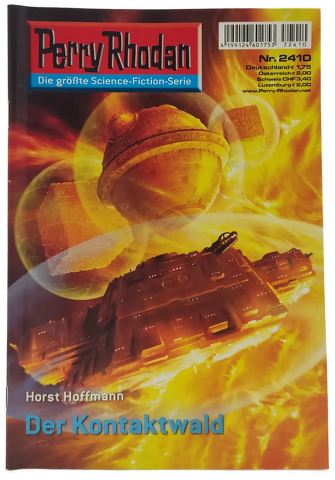 Romanheft Perry Rhodan Der Kontaktwald Erstauflage Nr. 2410 - Bild 1