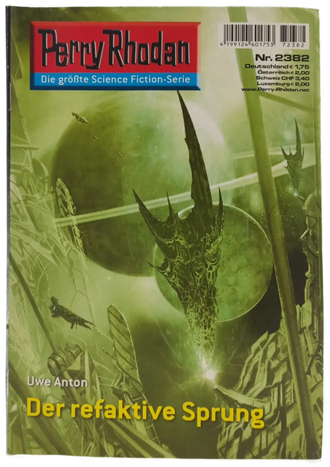 Romanheft Perry Rhodan Der refaktive Sprung Erstauflage Nr.2482 - Bild 2