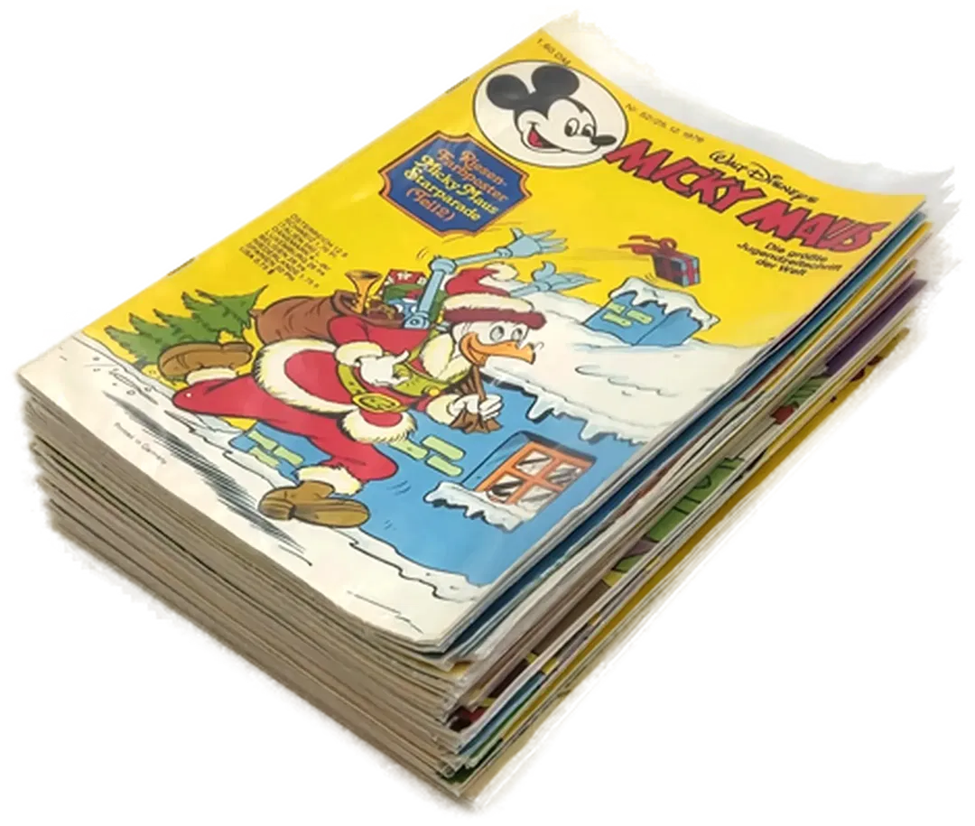Disney Micky Maus Comics Konvolut 1976 - Bild 2