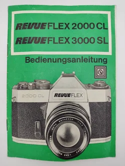 Analoge Spiegelreflexkamera Revueflex 3000 SL, mit 3 Objektiven und Metz-mecablitz 44CT1, sehr gepflegt, Funktion ungeprüft - Bild 8