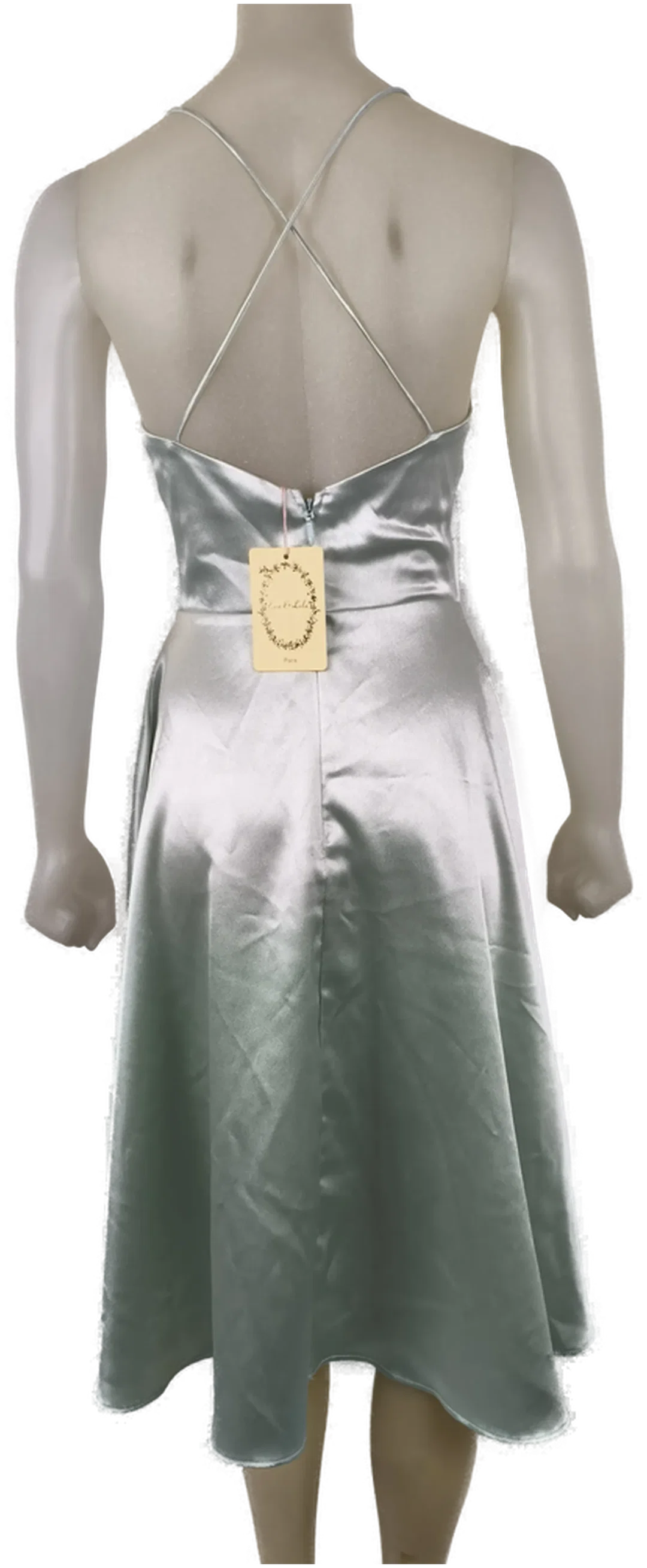 Eva & Lola, Festkleid, Gr. S, Ballkleid, mintgrün metallic – Bild 5