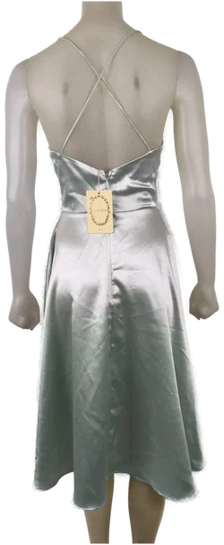Eva & Lola, Festkleid, Gr. S, Ballkleid, mintgrün metallic - Bild 5