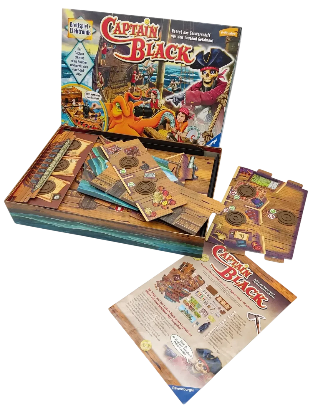 Captain Black - Brettspiel und Elektronik - Ravensburger – Bild 3