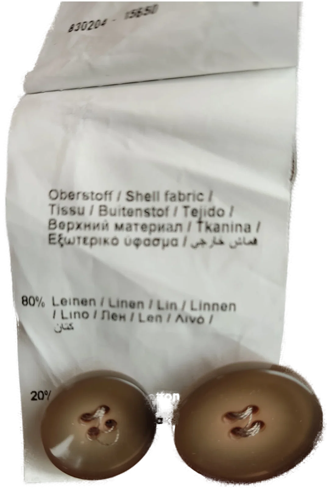 Damen Blazer Taifun Leinen Größe 36 | Leinenliebe – Bild 6