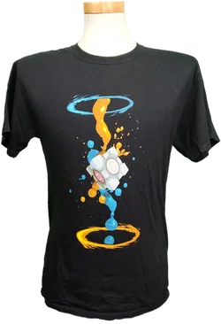 Portal Herrenshirt schwarz Gr. L