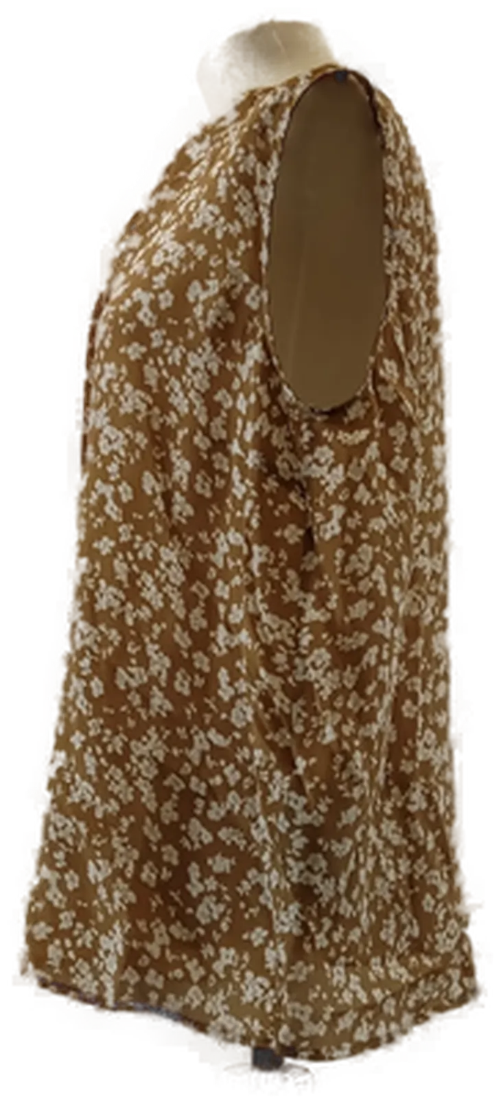  Ärmellose Seidenbluse  – Bild 2