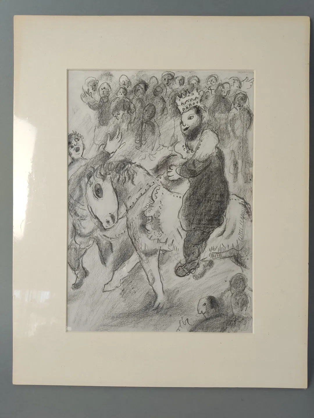 Marc Chagall / Druck in Passepartout 35 x 44 cm - Bild 4