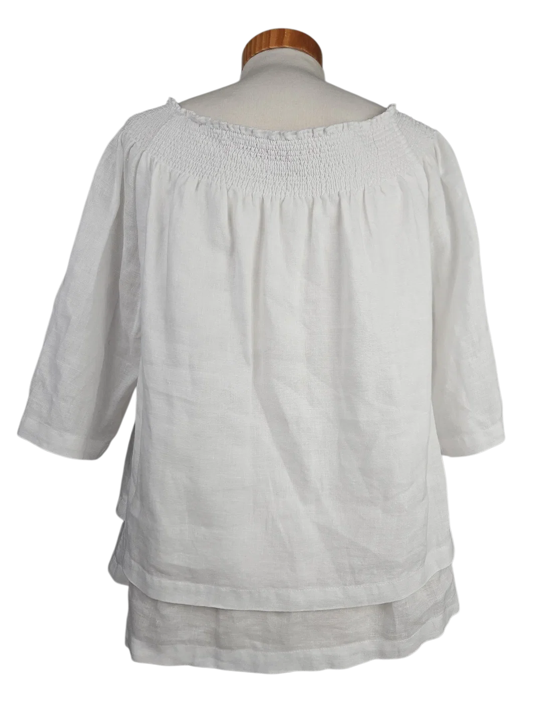s.Oliver Damen Bluse, weiß - Gr. L  – Bild 3