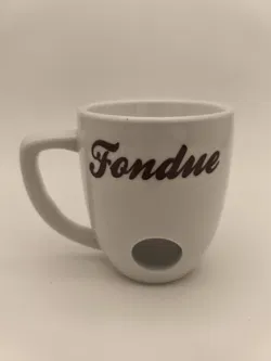 Schokofonduetasse mit 6 Gabeln - Bild 3