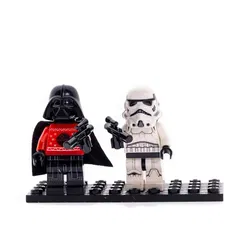 LEGO Star Wars Minifiguren Darth Vader & Stormtrooper mit Weihnachts-Pullover - Bild 1