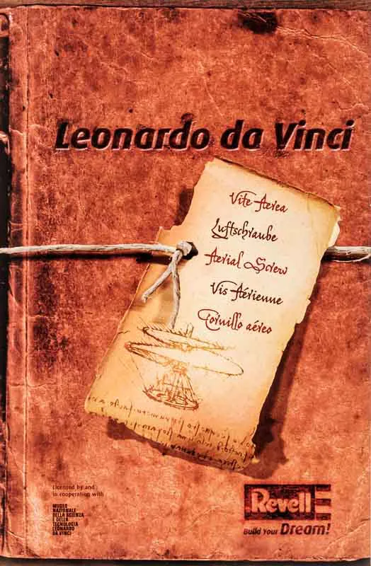 Leonardo DaVinci Holzbausatz "Luftschraube" – Bild 4