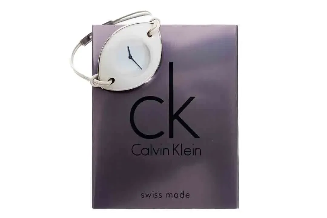 Moderne Damen Calvin Klein Uhr in weiß, Modell K8323120 - Bild 1