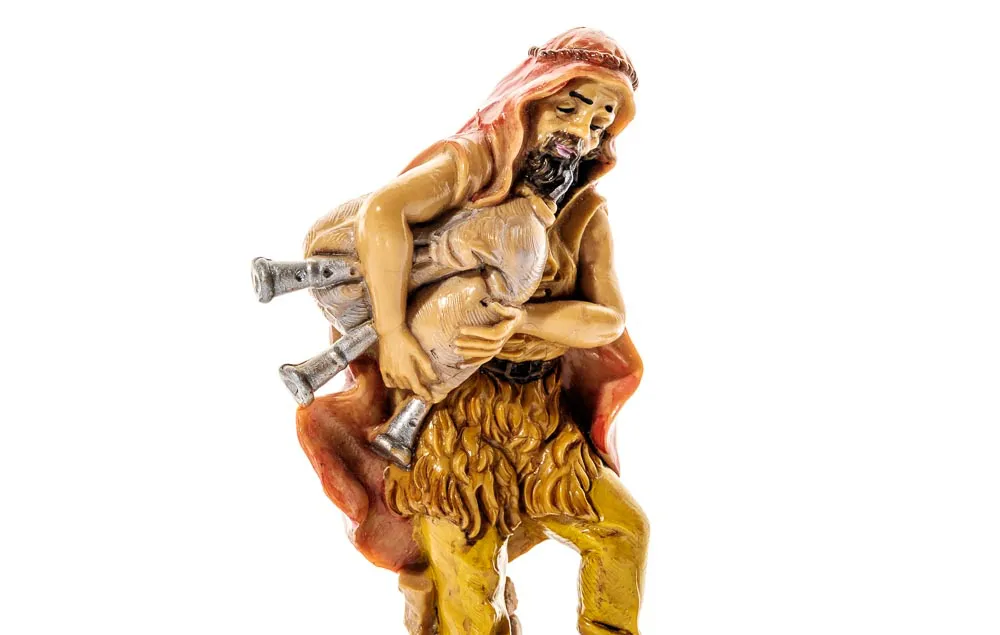 Hirte mit Dudelsack 10 cm - Bild 1