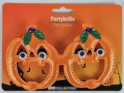 Halloween Partybrille #1 "Kürbis"