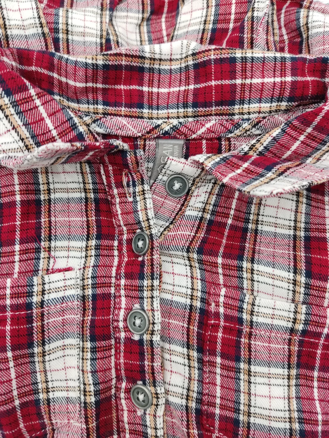 Losan Kinder Kleid kariert rot Gr. 98 cm(3 Jahre) – Bild 2