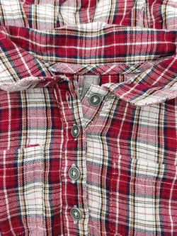 Losan Kinder Kleid kariert rot Gr. 98 cm(3 Jahre) - Bild 2