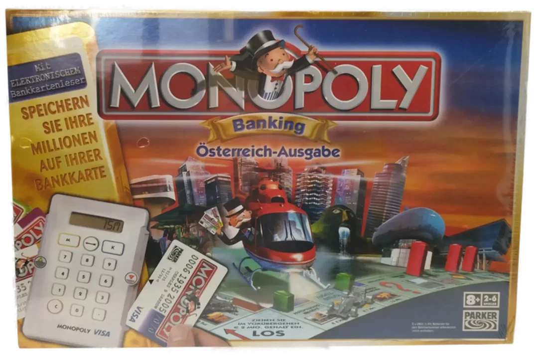 Gesellschaftsspiel Monopoly Banking Österreich-Ausgabe | Neuwertig - Bild 4