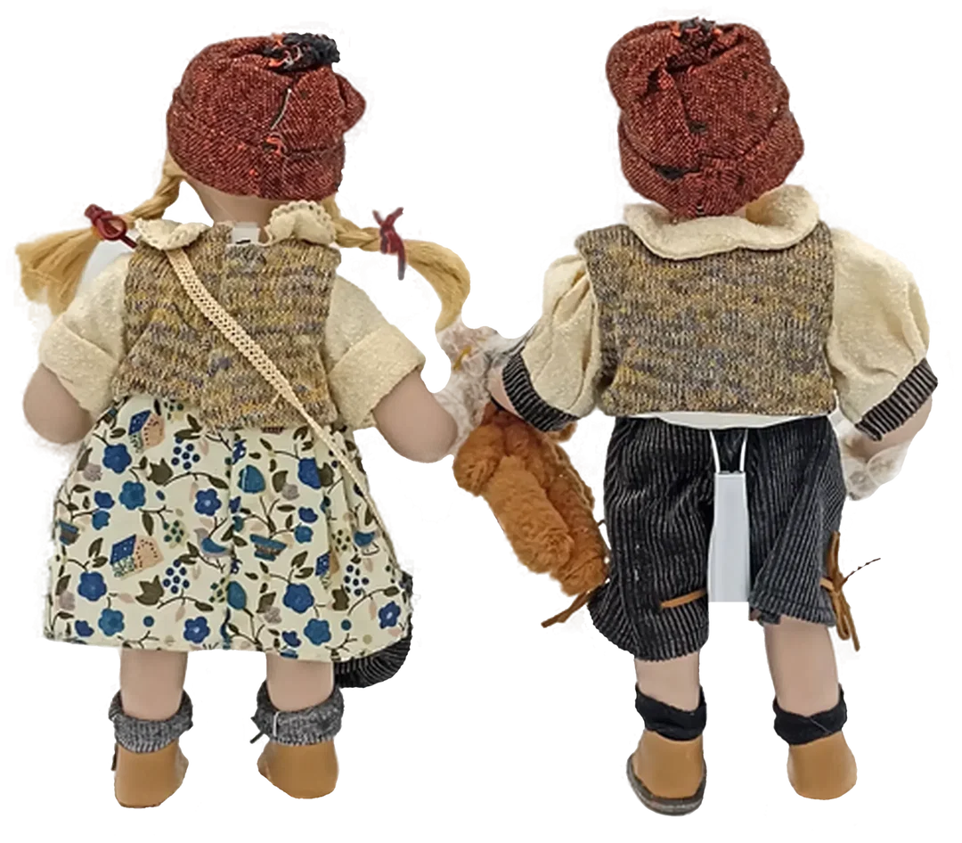 Porzellanpuppen Pärchen – Bild 2