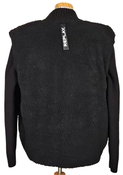 REPLAY Herren Wolljacke, schwarz - Gr. L  - Bild 5