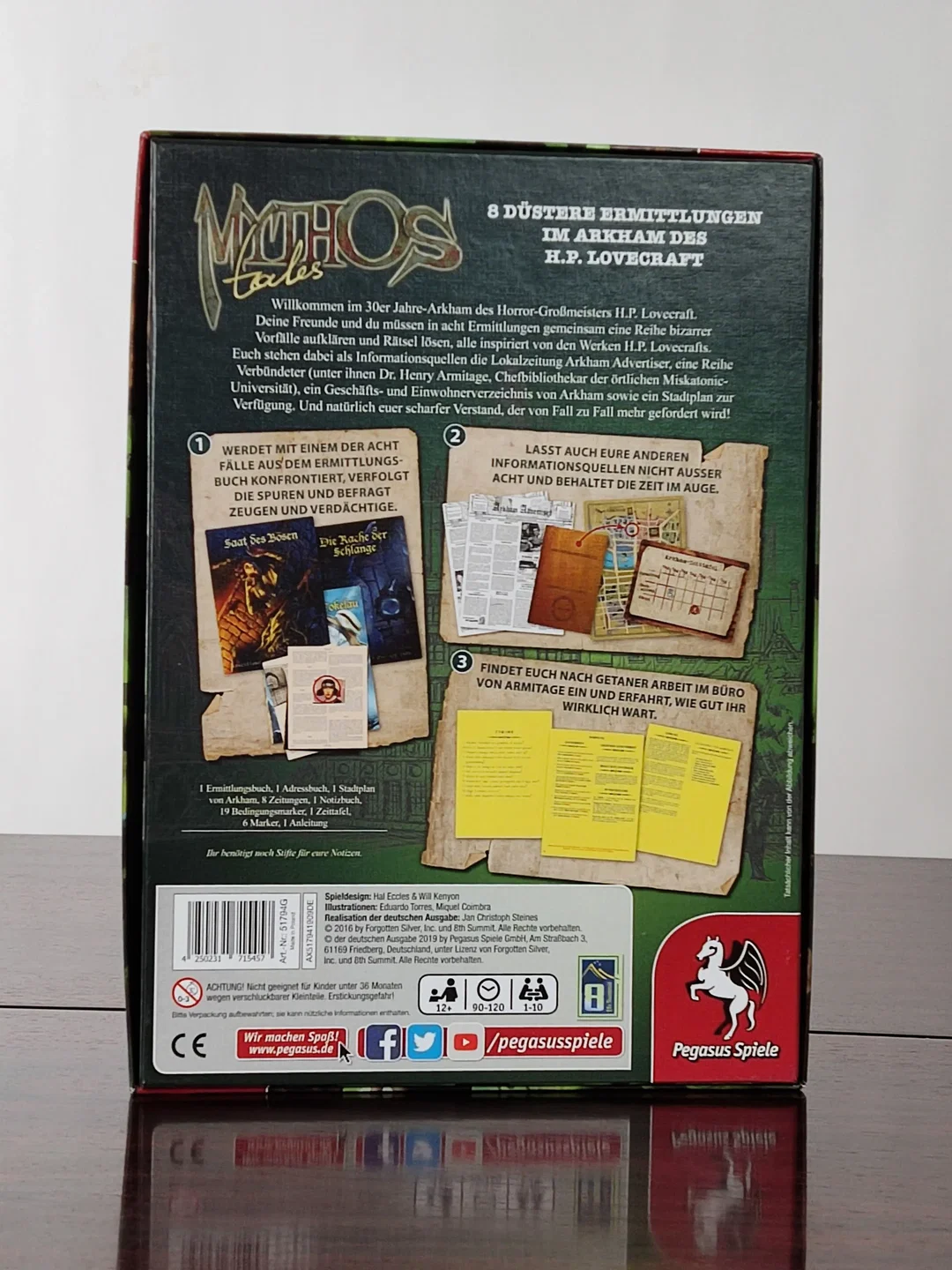 Mythos Tales - Gesellschaftsspiel - Pegasus Spiele – Bild 2
