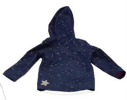 Topolino Mädchen Softshelljacke. dunkelblau mit Sternen - Gr. 104 - Bild 4