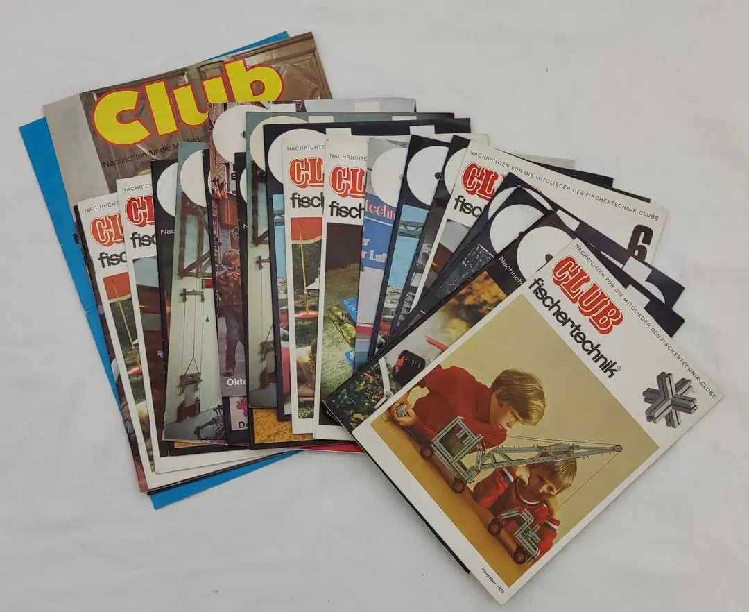 Fischer Technik - Vintage Konvolut Nachrichten Hefte - 23 Stück - Bild 1