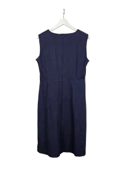 Lanius Damen Midi-Kleid, dunkelblau - Gr. XXL / 44 - Bild 2